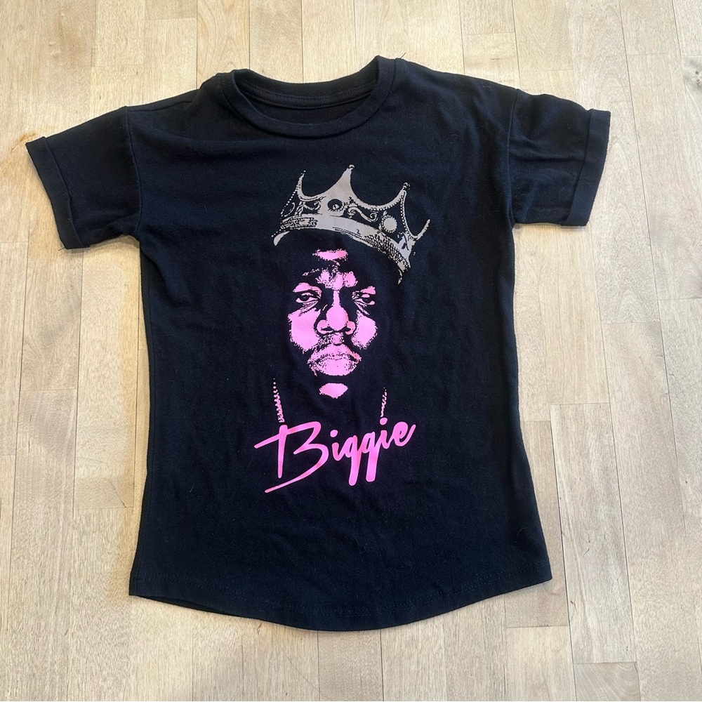 The Notorious B.I.G Crown T-Shirt Toddler 2T Biggie Short Sleeve Pullover Tour